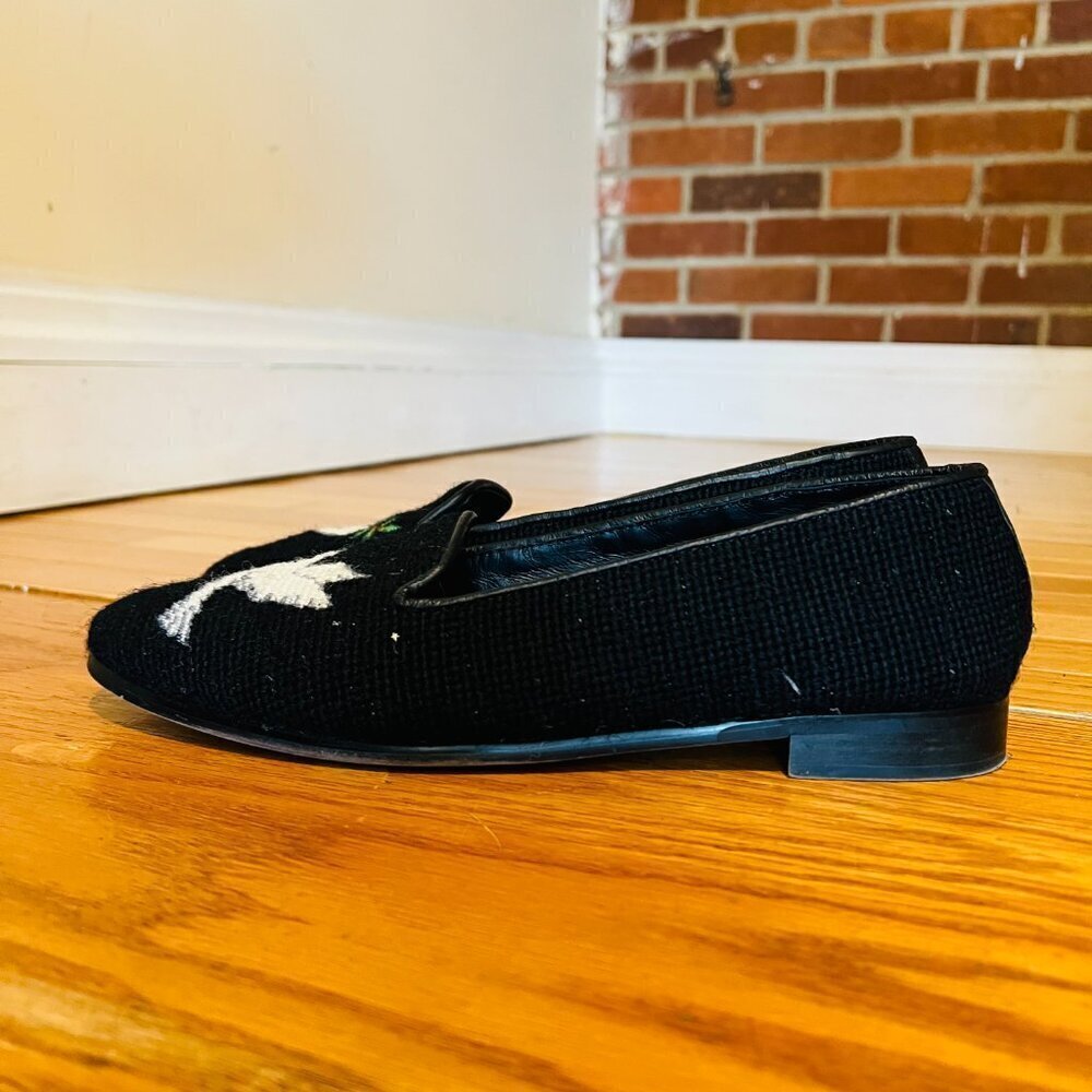 By Paige Anchor Needlepoint Loafers Size 10 - Picture 7 of 16